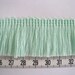 5 yards Medium Tassel Trim Chainette Fringe 3 cm - Number 191 Pastel Green