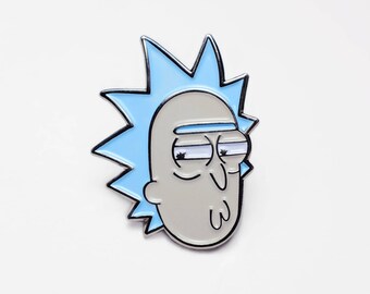 Rick Sanchez Derp - Rick and Morty Pin