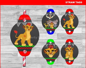 The Lion Guard food labels Instant download Lion Guard