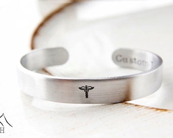 Custom Medical Bracelet, Secret Message, Emergency Contact Bracelet, Medical Alert, Allergy, Health, Medical Jewelry