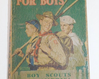 1942 Boy Scout Handbook - A Manual for Boy Scouts of America