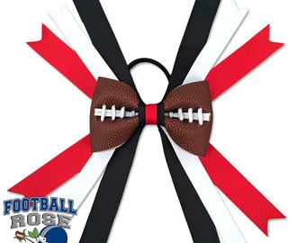 Football Hair Bow - Tampa Bay