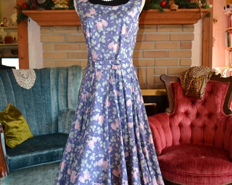Vintage Laura Ashley Garden Party Dress