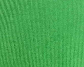 SALE Lime Featherwale Corduroy Fabric -- 58" Wide