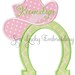 Horseshoe Personalized Applique Embroidered Patch , Sew or Iron on