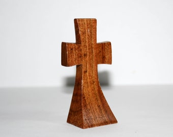 Hand-carved Small Wooden Cross