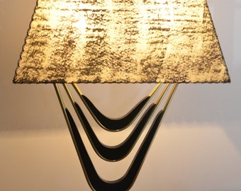 Original Majestic Lamp and Fiberglass Shade (totally restored)