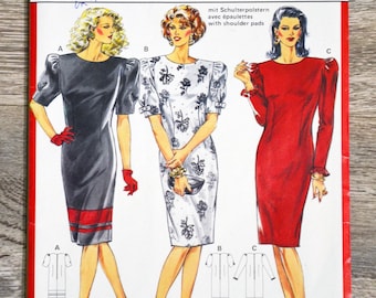 Pouch 5384 Burda sewing pattern - dress