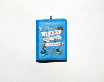Alice in Wonderland Mini Book Charms