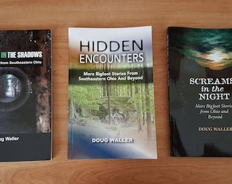 Bigfoot Books by Doug Waller... Three Books to choose from!