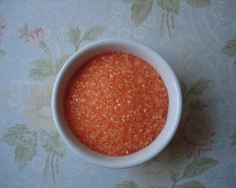 Sparkling Sugar Sprinkles Orange Sprinkles for Cupcakes or Cookies 2 ozs