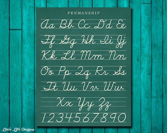 Printable List Of Alphabet Letters
