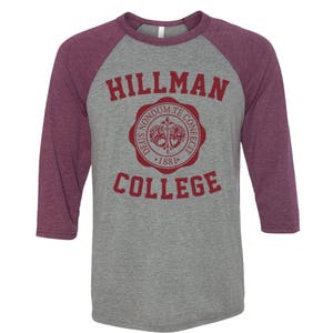 hillman college shirt