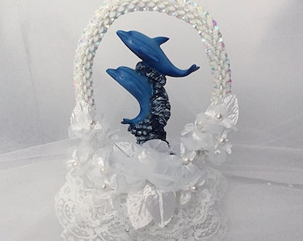 Beach Wedding Topper, Nautical Cake Topper, Beach Wedding Topper, Beach Cake Topper, Cake Decor,