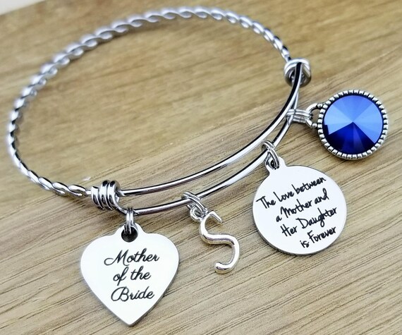 Mother of the Bride Gift Mother of the Bride Bracelet Mother of the Bride Gift From Daughter Mother of the Bride Jewelry The Love Between