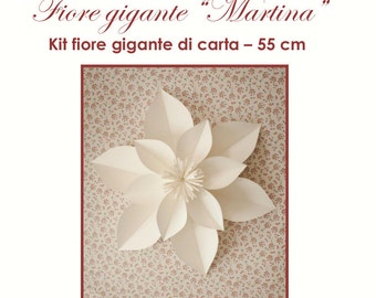 kit fiore di carta "Martina"