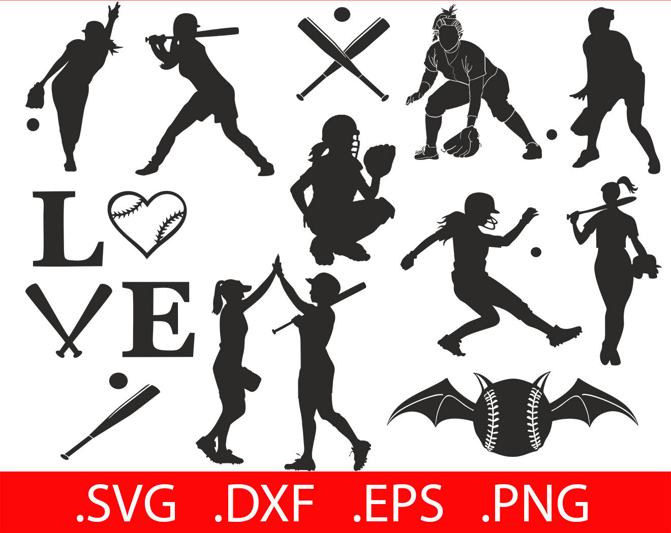 Download SVG Design of Free 290 Free Softball Svg Images SVG PNG EPS DXF .....