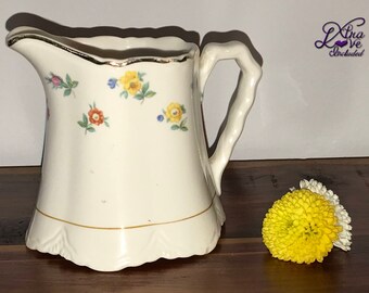 Vintage Radisson Creamer, Radisson W. S. George Creamer, Delicate Flower Creamer, China Creamer