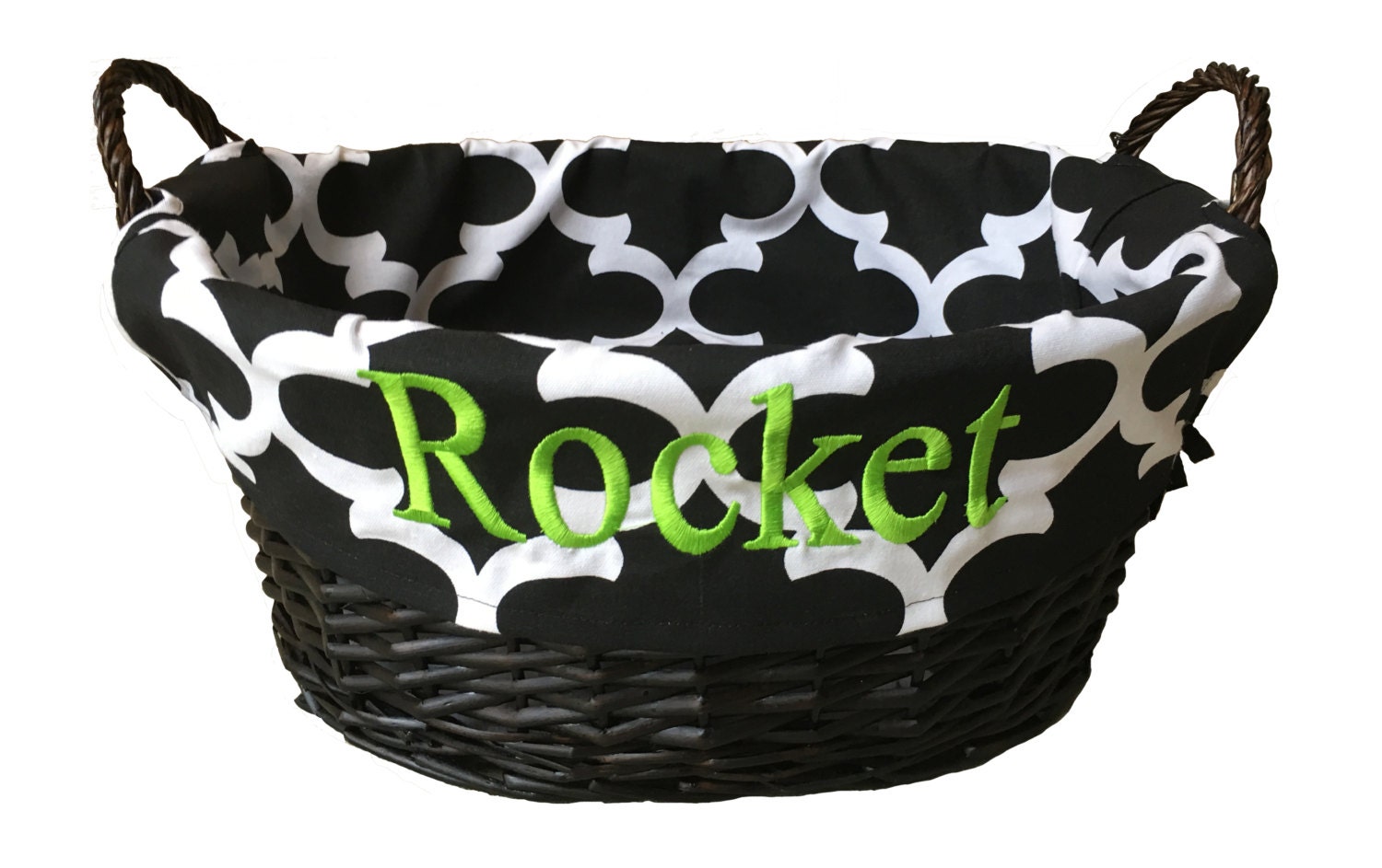 custom dog toy basket