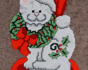 Santa Kitty Wall Hanging