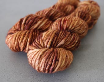 Moose - "Bourbon" - Bulky Weight 80/20 Superwash Merino, Nylon
