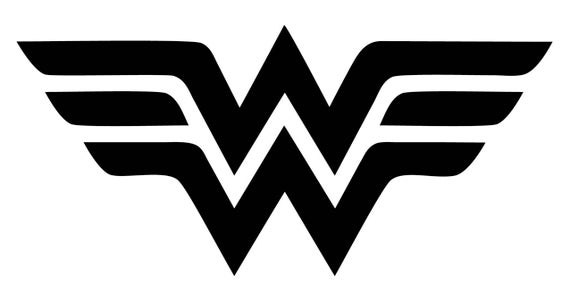 Wonder Woman Logo Decal