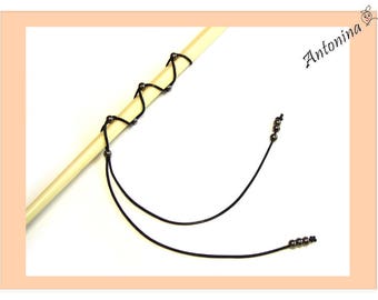 Leather strap for dreads and braids hair jewelry Dreadlockschmuck dreadlock Jewelry Dread Jewelry Dread Jewelry Dreadspiralen