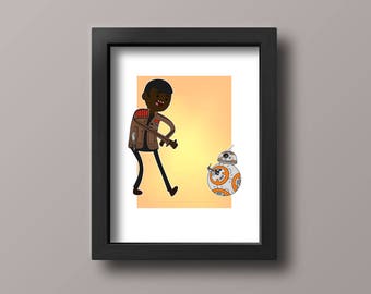 Star Wars Time with FN-2187 and BB-8!