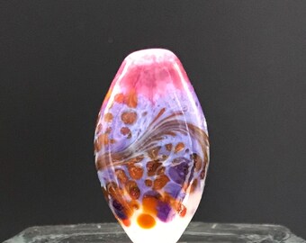 Lampwork glass bead
