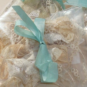 Antique Lace Vintage Lace Trim Goodie Bag Grab Bag