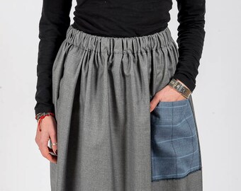 Skirt MoD. SAGE/Grey
