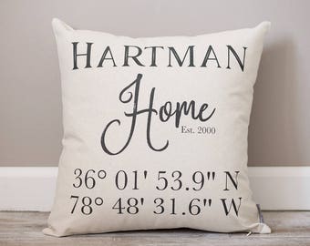 First Home Gift for Couple | Personalized Housewarming Gifts | New Home | First Home Gift | Home | Personalized Coordinates Gift | GPS