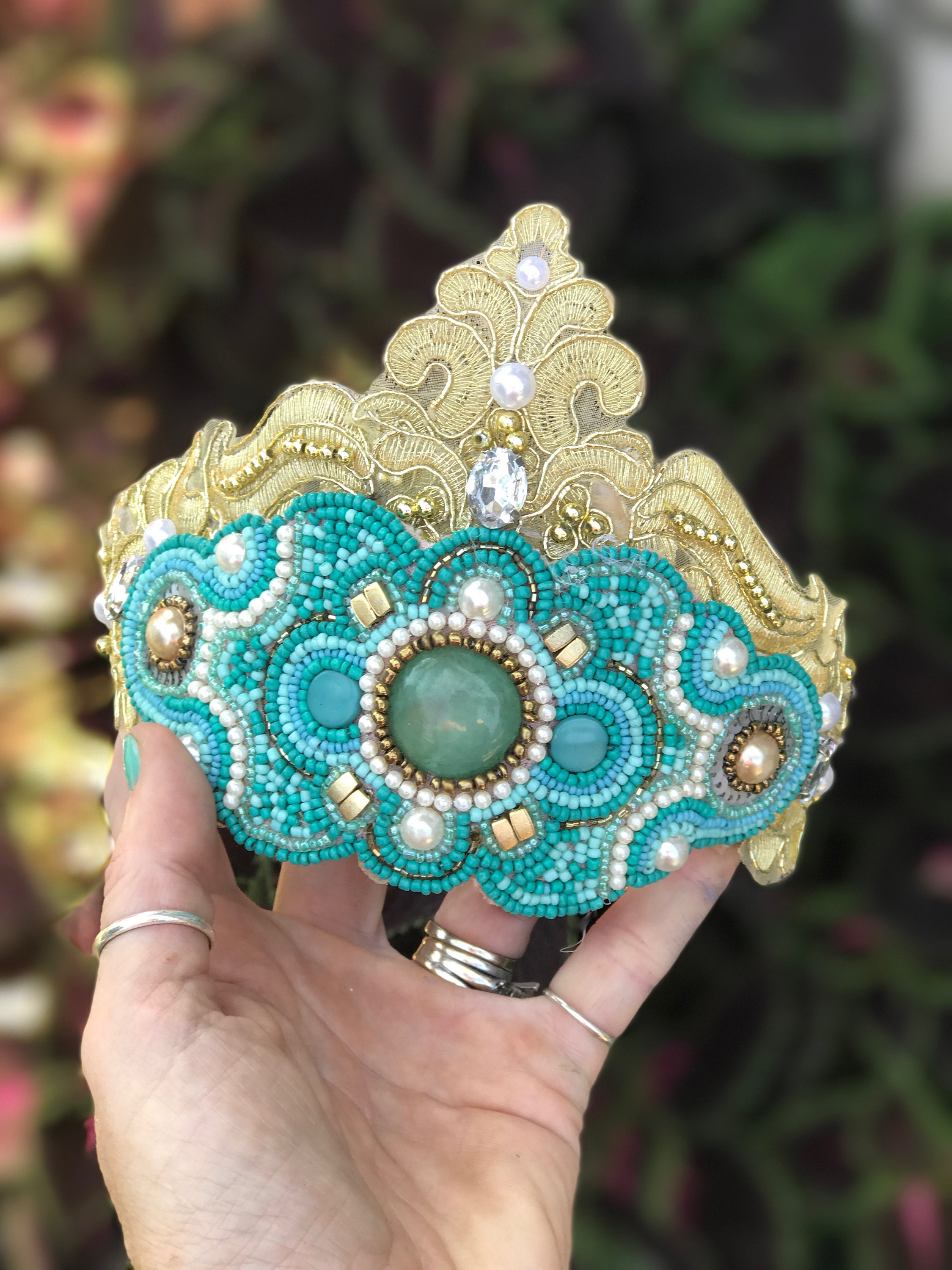 Princess Jasmine Crown Jasmine Tiara Lace Crown Princess