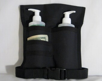 Made to Order - Double/4 Pocket Massage Oil Holster, Any Color