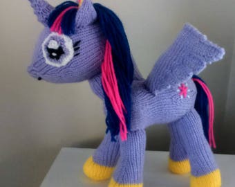 Princess Twilight Sparkle Unicorn knitting pattern