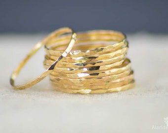 Super Thin 14k Gold Stackable Ring(s), thin ring, midi ring, skinny gold ring ,simple gold ring,minimal gold ring.thin gold ring,Gold Ring