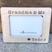 Grandma frame, grandma and me, grandma birthday gifts, grandmother gifts, nana gifts, grandma grandpa gifts, grandma from baby, custom frame