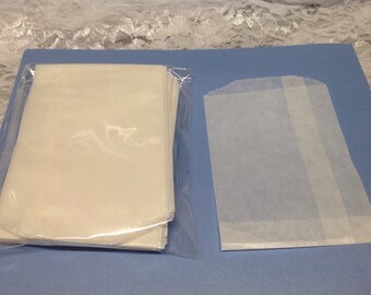 50 3 3/4 x 5 Glassine Bags