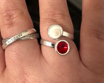 Silver ring 925 eye st Lucia