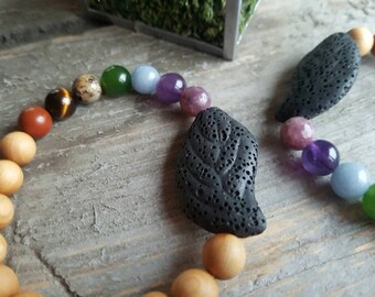 Cedar chakra diffuser bracelet