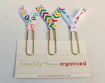 Happy Planning Gold Clips, Planner Clips, Organizer Clips