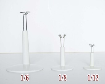 bjd doll stand for 1/6 yosd 1/8 1/12 ai bisou luts leeke soom rl cb pw lati fl littlefee