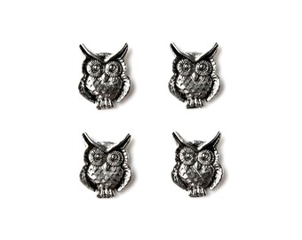 Owl Tuxedo Shirt Studs