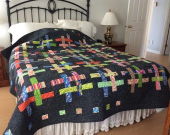 Quilt with a modern twist