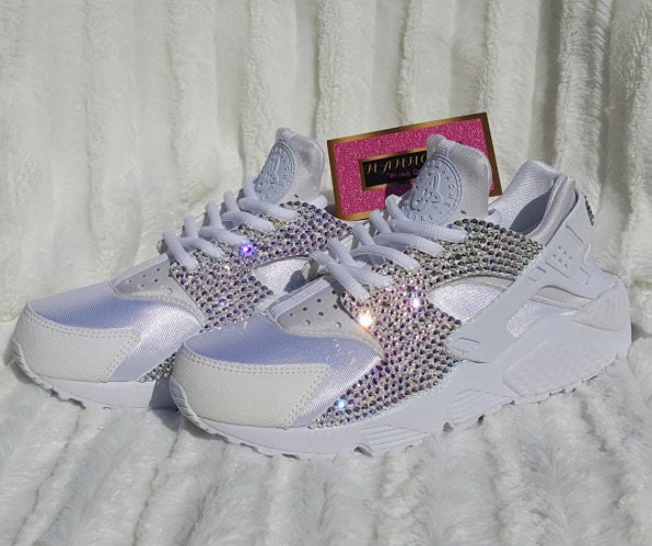 nike huarache glitter