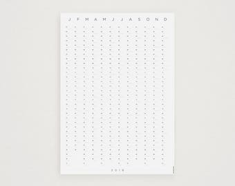 FORM 2018 Wall Planner (Portrait Format)