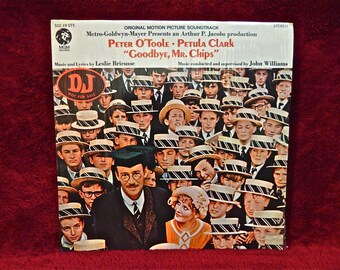 GOODBYE, MR. CHIPS - Original Motion Picture Soundtrack - 1960 Vintage Vinyl Gatefold Record Album