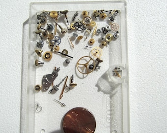 Steampunk Vintage Tiny Watch Parts