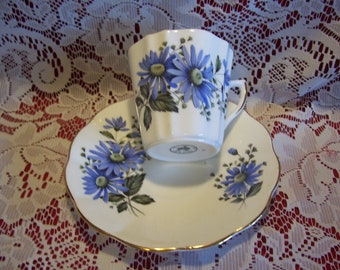 Royal Dover Bone China Cup and Saucer, Made in England