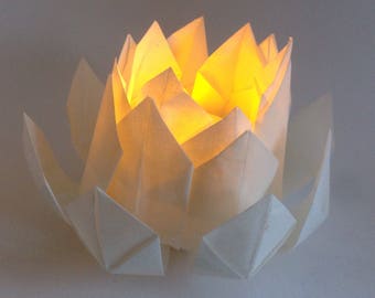 Origami Lotus Flower night light